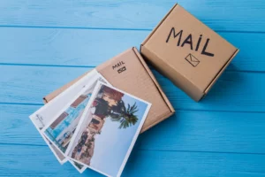 Sending photos via mail.