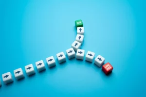 Win or Game Over depending on the chosen solution.